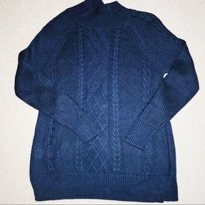 LOFT Navy Blue women’s sweater  SIZE MEDIUM NWT
